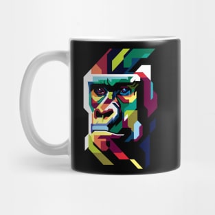 colorfull gorilla Mug